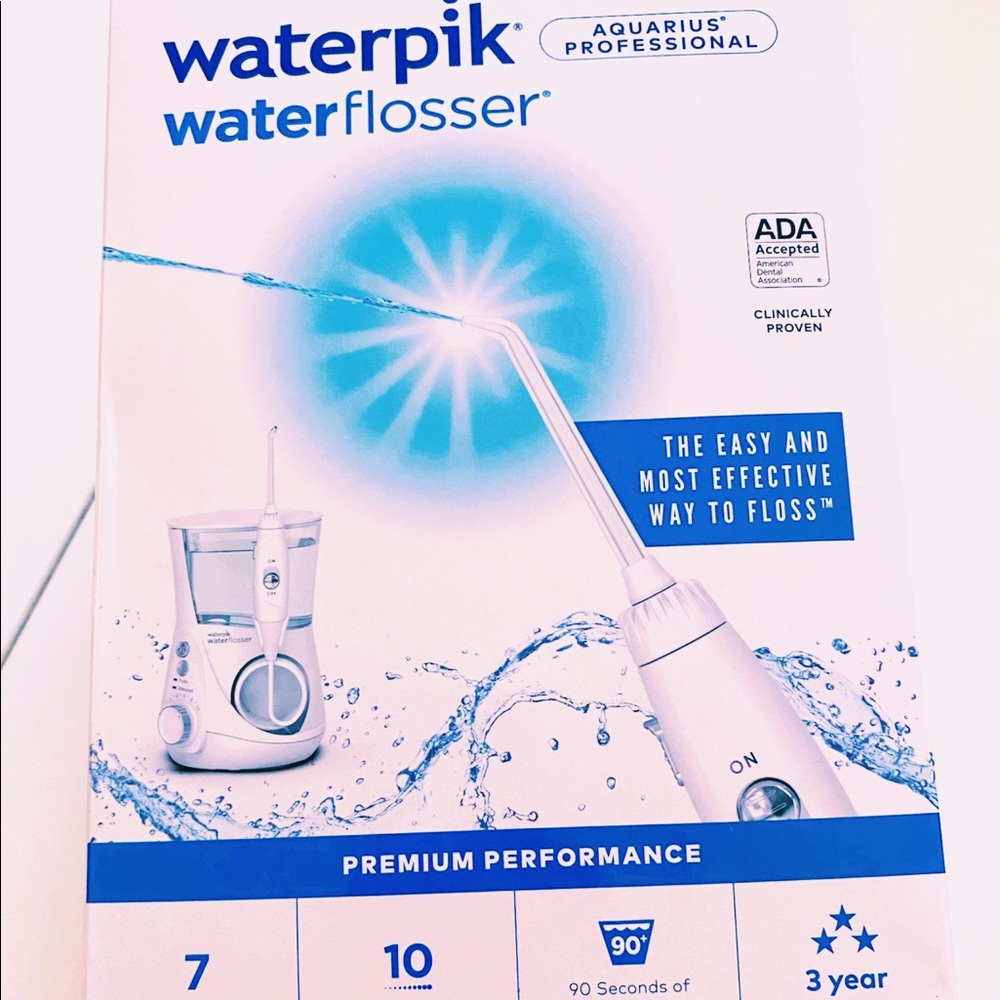 WATERPIK WATER FLOSSER 🙌 AQUARIUS PROFESSIONAL